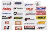 Holley Decals 36-564 Decals, Muscle Car Enthusiast, Decal Pack, Assortment, Vinyl, Adhesive, 24-piece, Set thumbnail 2