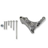 Holley Alternator Brackets 97-409 Brackets, Aluminum, Natural, Low-Mount, Drivers Side, Front Cover Mount, with Hardware, for Alternators, Ford, 7.3L, Godzilla, Kit thumbnail 4