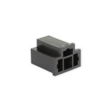 Holley RetroBright Headlight Wiring Connectors RBEC121 Wire Connectors, RetroBright, Replacement, Unterminated Connector, Female, 3-pin, Plastic, Black, for H4 or 9003 System, Pins Not Included, Each thumbnail 2