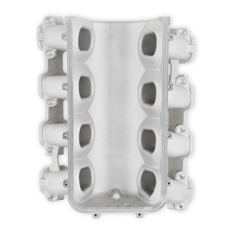 Holley EFI LT1 Gen V Ultra Lo-Ram Intake Manifolds 300-712BK Manifolds, EFI, LT1, V, Lo-Ram, Base Only, Multi-Port Injection, Standard Deck, Aluminum, Black, Chevy, 5.3L, 6.2L, Each