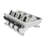 Holley EFI Coyote Ultra Lo-Ram Intake Manifolds 300-921 Manifolds, EFI, Lo-Ram, Base Only, Throttle Body Injected, Standard Deck, Aluminum, Satin Finish, Ford, 5.0L, Modular, Each thumbnail 1