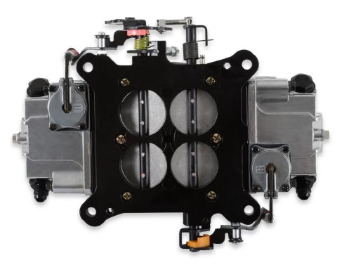 Holley 4150 XP Supercharger 750 CFM 4-Barrel Carburetor 0-80576SA Carburetors, Model 4150, XP, cfm, 4-barrel, Square Bore, Mechanical Secondaries, Dual Inlet, 5-7.5 psi, Black/Polished Finish, Each