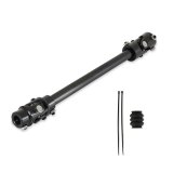 Holley C10 Steering Shaft Kits 320-323 Shafts, Collapsible, Double D, Steel, Black, Universal Joint Included, Chevy, GMC, Gen 3, Late Model, Trucks, Each thumbnail 2