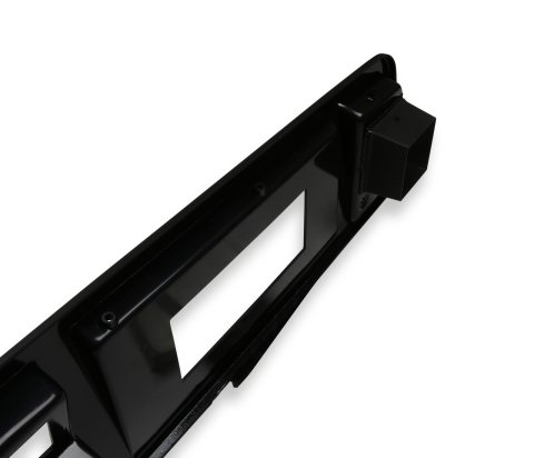 Holley EFI 6.86 in. Dash Bezels 553-441 Panels, EFI, Pro, Bezel, 5/32 Thick, ABS Material, Black Matte Finish, with A/C Vents, Ford, Trucks, Each