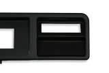 Holley EFI 6.86 in. Dash Bezels 553-441 Panels, EFI, Pro, Bezel, 5/32 Thick, ABS Material, Black Matte Finish, with A/C Vents, Ford, Trucks, Each thumbnail 5