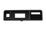 Holley EFI 6.86 in. Dash Bezels 553-441 Panels, EFI, Pro, Bezel, 5/32 Thick, ABS Material, Black Matte Finish, with A/C Vents, Ford, Trucks, Each thumbnail 7