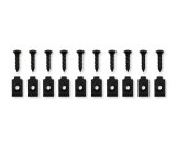 Holley EFI Racepak Dash Bezels 553-447 Panels, EFI, IQ3, Bezel, 5/32 in. Thick, ABS Material, Black Matte Finish, Pontiac, Firebird, Each thumbnail 1