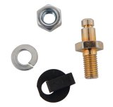 Holley Carburetor Throttle Lever Studs 20-38 Studs, Replacement, Steel, Zinc Finish, 1/4 in.-28 UNF Thread, 1/4 in. Diameter Stud, Hardware included, Universal, Each thumbnail 1