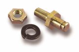 Holley Carburetor Throttle Lever Studs 20-38 Studs, Replacement, Steel, Zinc Finish, 1/4 in.-28 UNF Thread, 1/4 in. Diameter Stud, Hardware included, Universal, Each thumbnail 2