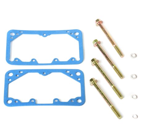 Holley Carburetor Gaskets 26-124 Gaskets, Carburetor, Fuel Bowl, Blue, Non-Stick, Reusable, Screws Included, fits Model 2300, 4150, 4500, Demon Series, Kit