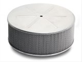 Holley Marine Flame Arrestors 720-1 Arrestors, Holley, Style, Vented, No Tube, Round Straight, 5.75 in. OD, 5.00 in. ID, 3.00 in. Tall, Steel Mesh Filter, Each thumbnail 1