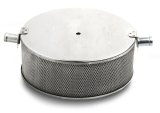 Holley Marine Flame Arrestors 720-1 Arrestors, Holley, Style, Vented, No Tube, Round Straight, 5.75 in. OD, 5.00 in. ID, 3.00 in. Tall, Steel Mesh Filter, Each thumbnail 2