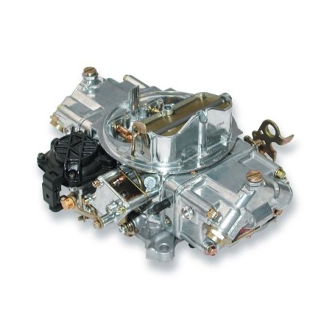 Holley Street Avenger Carburetors 0-81570 Carburetors, Avenger, 570 cfm, 4-barrel, Square Bore, Manual Choke, Vacuum Secondaries, Dual Inlet, Silver Finish, Ford Kickdown, Each thumbnail 2