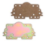 Holley Secondary Sealing Plates 108-122 Carburetor Components, Plates, Secondaries, with Power Valve Cavity, Model 4160, Kit thumbnail 1