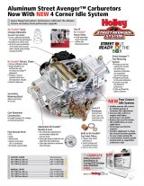 Holley Aluminum Street Avenger Carburetors 0-83770 Carburetors, Avenger, 770 cfm, 4-barrel, Square Bore, Electric Choke, Vacuum Secondaries, Dual Inlet, Shiny Finish, Ford Kickdown, Each thumbnail 4