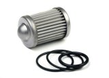 Holley HP Billet Fuel Filter Replacement Elements 162-565 Elements, Replacement, Element, Stainless Steel Mesh, 40 micron, with O-rings, for Filter, 100 gph, Gas/E85, Each thumbnail 1