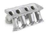Holley LS Modular Hi-Ram Intake Manifold Bases 300-226 Base, Hi-Ram, Aluminum, Natural, Chevy, Pontiac, 5.7L LS, 6.0L LS, Each thumbnail 3