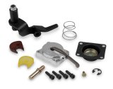 Holley Accelerator Pump Conversion Kits 20-11BK Kits, Carburetor, Pump, Aluminum, Shiny, 50cc Diaphragm, Throttle Lever, Bracket, Black, Hardware, Kit thumbnail 1