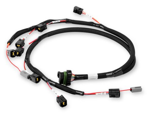 Holley Ford Modular Ignition Coil Harnesses 558-314 Wiring Harnesses, EFI, Harness, 2V Modular, Plug-and-Play, for HP, Dominator EFI Systems, Ford, Lincoln, Mercury, Each