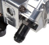 Holley Aluminum Ultra XP 2-Barrel Carburetors 0-4412HBX Carburetors, XP, 500 cfm, 2 Barrel, Single Inlet, Gray Anodized, Down-leg Booster, Billet Baseplate and Metering Block, Black, Each thumbnail 2