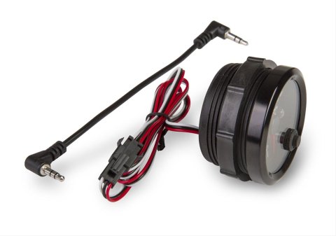Holley EFI Analog Display Gauges 553-129 Gauges, EFI, Fuel Pressure, 0-100 psi, Analog, Electric Sending Unit, 2 1/16 in. Diameter, Full Sweep, Lighted, Black Face, Red Needle, Each