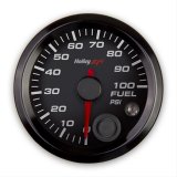 Holley EFI Analog Display Gauges 553-129 Gauges, EFI, Fuel Pressure, 0-100 psi, Analog, Electric Sending Unit, 2 1/16 in. Diameter, Full Sweep, Lighted, Black Face, Red Needle, Each thumbnail 4