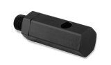 Holley Roll Over Valves 12-874 Fuel Cell Tip Valves, Valves, Bulkhead Fitting, Aluminum, Black Anodized, 1/8 in. NPT, -6 AN, Each thumbnail 3