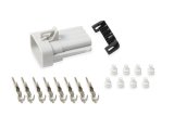 Holley Wiring Harness Connectors 570-208 Weatherproof Connectors, EFI, Odd/Even Coil Connector, Sub-Harness Side, Metripack, 8-pin Male, Gray Plastic, with Pins, Seals, TPA, Each thumbnail 2