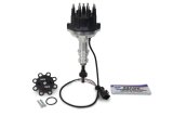 Holley EFI Dual-Sync Distributors 565-202 Distributors, EFI, Dual-Sync, Hall Effect, Computer-controlled Advance, Male/HEI, Black Cap, Steel Gear, Polished Housing, Ford, 3.6-5.0L, Each thumbnail 3