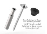 Holley LS Valve Cover Bolt Kits 561-134 Fasteners, EFI, Tall Bolts, Polished, Aluminum, Hex Head, 6mm x 1.0 Thread, Hardware, 8-piece, Chevy, 4.8-7.0L, Set thumbnail 1