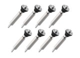 Holley LS Valve Cover Bolt Kits 561-134 Fasteners, EFI, Tall Bolts, Polished, Aluminum, Hex Head, 6mm x 1.0 Thread, Hardware, 8-piece, Chevy, 4.8-7.0L, Set thumbnail 2
