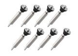 Holley LS Valve Cover Bolt Kits 561-134 Fasteners, EFI, Tall Bolts, Polished, Aluminum, Hex Head, 6mm x 1.0 Thread, Hardware, 8-piece, Chevy, 4.8-7.0L, Set thumbnail 4