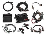 Holley HP EFI ECU and Harness Kits 550-619N Engine Management Systems, EFI, Up to 16-Injectors, 8-Coils, NTK O2 Sensor, Wideband, CANBUS, Ford, 4-valve, 5.0L, Kit thumbnail 1