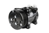 Holley LS Engine Swap Accessory Drive Systems 20-141BK Pulley Sets, Serpentine, System, Sanden 508 A/C Only, Black Powdercoated, Chevy, V8, Kit thumbnail 2