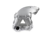 Holley SBF Hi-Ram Intake Manifold Tops 300-301 Manifolds, SBF, Hi-Ram, Throttle Body, Top Section Only, 105mm Bore, Aluminum, Satin Finish, Ford, 5.0L, 5.8L, Each thumbnail 5