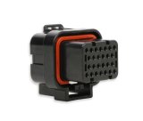 Holley EFI ECU Connector Kits 570-347 Weatherproof Connectors, EFI, J3 Input/Output Connector, OEM Style, Black Plastic, includes Pins, Seals, TPA, Kit thumbnail 1