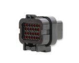 Holley EFI ECU Connector Kits 570-347 Weatherproof Connectors, EFI, J3 Input/Output Connector, OEM Style, Black Plastic, includes Pins, Seals, TPA, Kit thumbnail 2