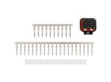 Holley EFI ECU Connector Kits 570-347 Weatherproof Connectors, EFI, J3 Input/Output Connector, OEM Style, Black Plastic, includes Pins, Seals, TPA, Kit thumbnail 5