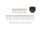 Holley EFI ECU Connector Kits 570-347 Weatherproof Connectors, EFI, J3 Input/Output Connector, OEM Style, Black Plastic, includes Pins, Seals, TPA, Kit thumbnail 7