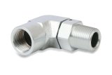 Holley Oil Return Check Valve Adapter Kits 97-212 Fitting, For Use With LT Pans/Accessory Drive Kits, Aluminum, Natural, Kit thumbnail 1