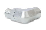 Holley Oil Return Check Valve Adapter Kits 97-212 Fitting, For Use With LT Pans/Accessory Drive Kits, Aluminum, Natural, Kit thumbnail 2