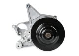 Holley Power Steering Brackets 97-252 Bracket, Replacement, GM, Gen V, LT4, and Accessory Bracket, Long Spacer, Cast Aluminum, Satin Finish, Each thumbnail 5
