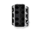 Holley EFI Gen III Hemi Hi-Ram Intake Manifolds 300-651BK Manifolds, III, EFI, Multi-port, 105mm, Standard Deck, Aluminum, Black Finish, Chrysler, Dodge, Jeep, 5.7L, 6.1L, 6.4L, Each thumbnail 2
