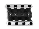 Holley EFI Gen III Hemi Hi-Ram Intake Manifolds 300-651BK Manifolds, III, EFI, Multi-port, 105mm, Standard Deck, Aluminum, Black Finish, Chrysler, Dodge, Jeep, 5.7L, 6.1L, 6.4L, Each thumbnail 3