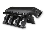 Holley EFI Gen III Hemi Hi-Ram Intake Manifolds 300-651BK Manifolds, III, EFI, Multi-port, 105mm, Standard Deck, Aluminum, Black Finish, Chrysler, Dodge, Jeep, 5.7L, 6.1L, 6.4L, Each thumbnail 6