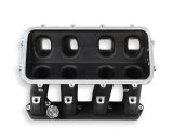 Holley EFI Gen III Hemi Hi-Ram Intake Manifolds 300-653BK Manifolds, III, EFI, Base Only, Standard Deck, Cast Aluminum, Black Finish, Chrysler, Dodge, Jeep, 5.7L, 6.1L, 6.4L, Each thumbnail 2