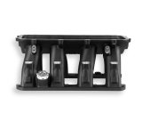 Holley EFI Gen III Hemi Hi-Ram Intake Manifolds 300-653BK Manifolds, III, EFI, Base Only, Standard Deck, Cast Aluminum, Black Finish, Chrysler, Dodge, Jeep, 5.7L, 6.1L, 6.4L, Each thumbnail 3