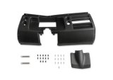 Holley EFI 6.86 in. Dash Bezels 553-398 Panels, EFI, Bezel, 5/32 Thick, ABS Material, Black Matte Finish, No A/C Vents, Chevy, GMC, Trucks, Each thumbnail 1