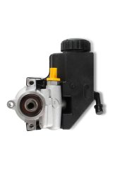 Holley Power Steering Pumps 198-104 Pumps, Saginaw TC Series, Natural Finish, Reservoir, Black, Hose Barb Inlet, M16x1.5 Outlet, Pump Only, Chrysler, Dodge, Jeep Ram, Each thumbnail 6