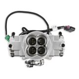 Holley Terminator X Stealth 4150 2X4 EFI Fuel Injection Systems 550-1074 Systems, X, 4150, 2x4 EFI, Eight Injector, Dual Throttle Body, Speed Density, Aluminum, Shiny, Tunable, Kit thumbnail 2